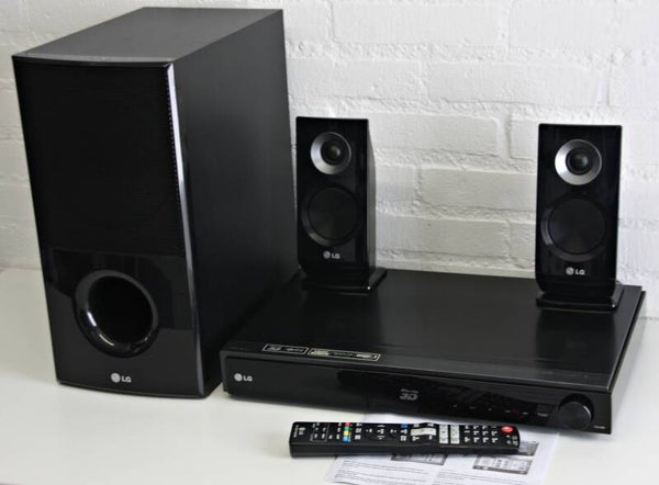 Home Cinema Set LG 2.1 - Blu-Ray, USB, 3xHDMI, DivX