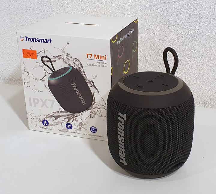 Bluetooth Speaker - Tronsmart T7 mini met LED verlichting