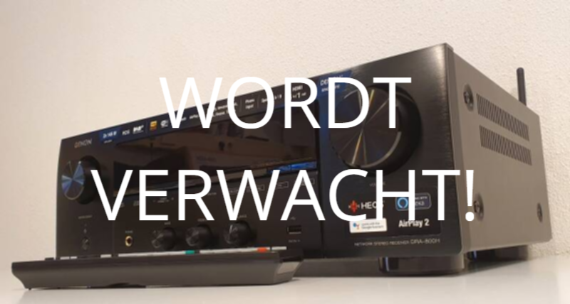 Stereo Receiver Denon DRA-800H - Bluetooth, Wifi, Internet Radio, DAB+, HDMI