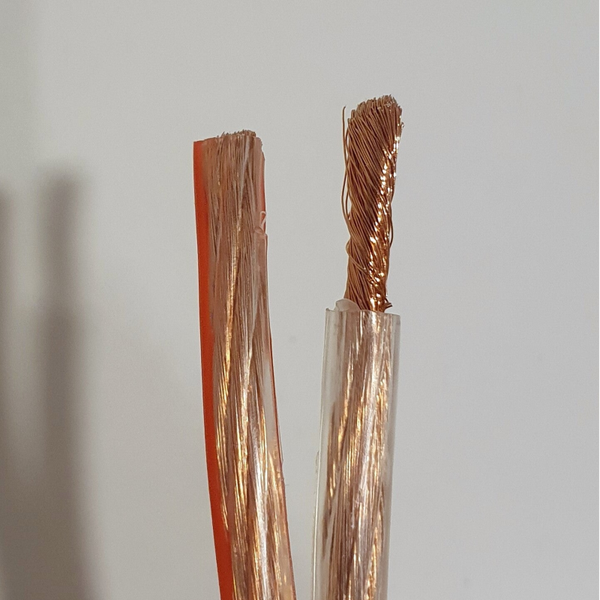 Luidsprekerkabel per meter - verschillende diktes