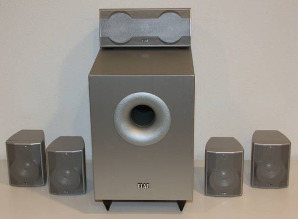 Compact 5.1 surroundset met actieve subwoofer - Elac