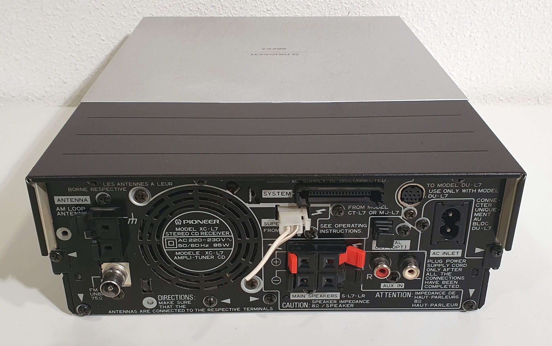 Mini Stereo Receiver van Pioneer XCL7 met Radio Jouw2dekans