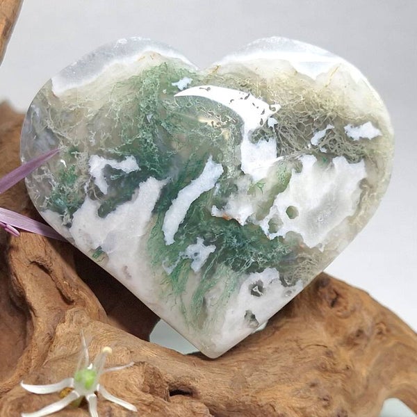 Mosagaat hart van 6,4 cm.