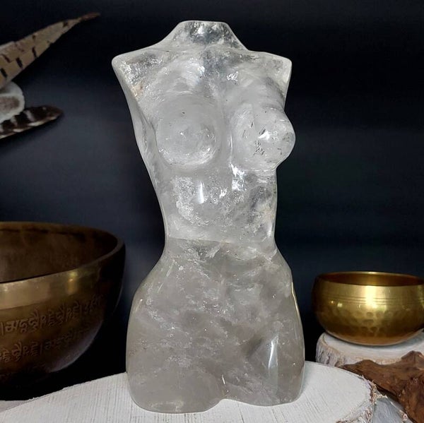 Prachtige XXL Bergkristal body van c.a 2kg en 21cm