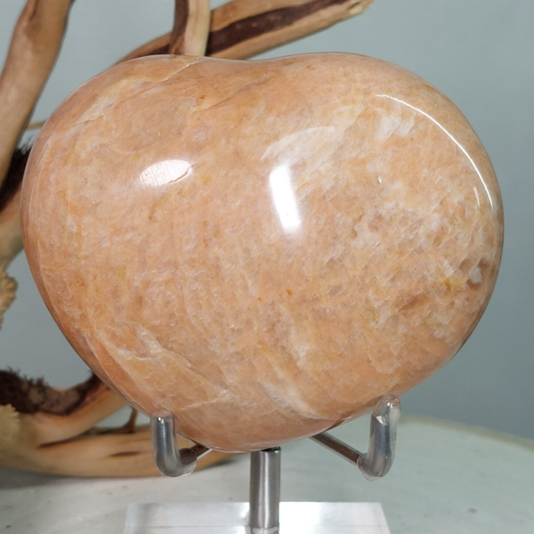 Maansteen hart. Prachtig fors hart