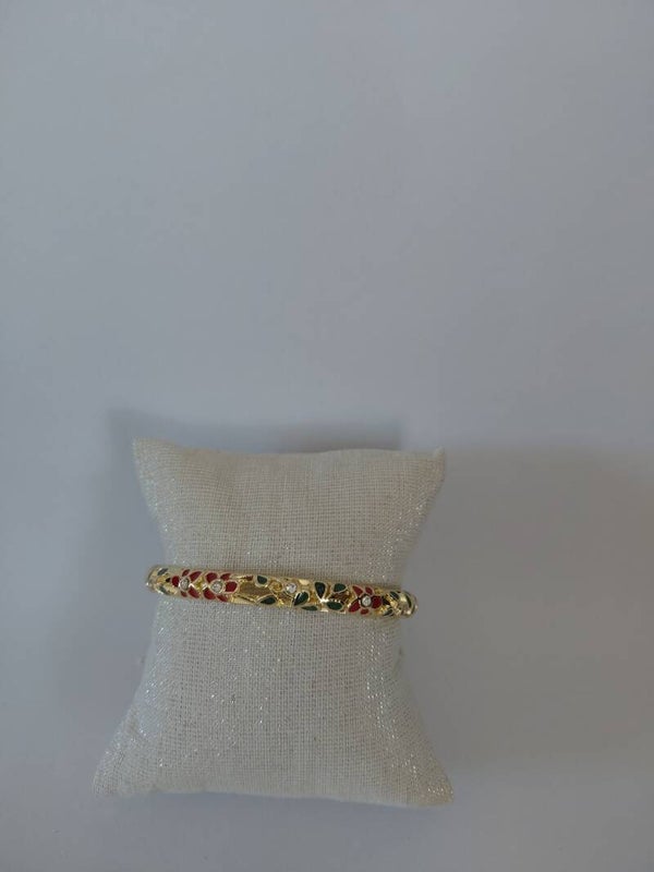 Bracelet Thaïlandais rouge et vert
