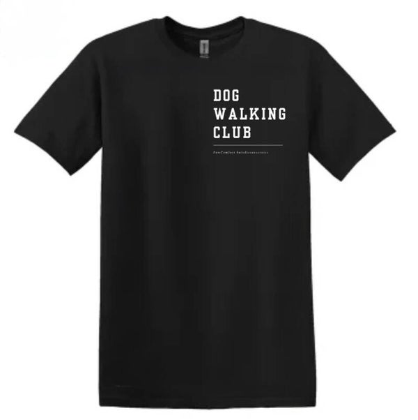 PRE-ORDER unisex comfy "Dog Walking Club" t-shirt