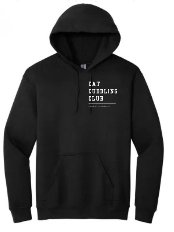 PRE-ORDER unisex comfy "Cat Cuddling Club" hoodie