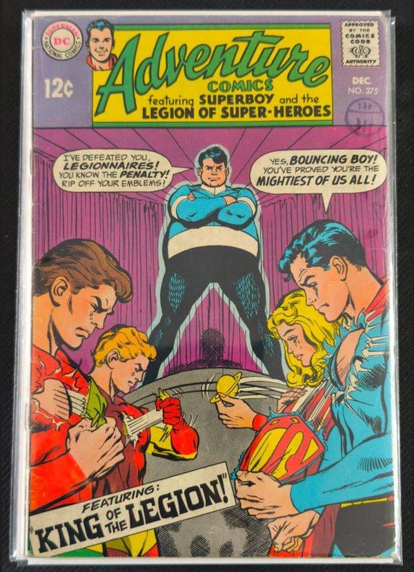 Adventure Comics #375 – King of the Legion (DC Comics, décembre 1968)