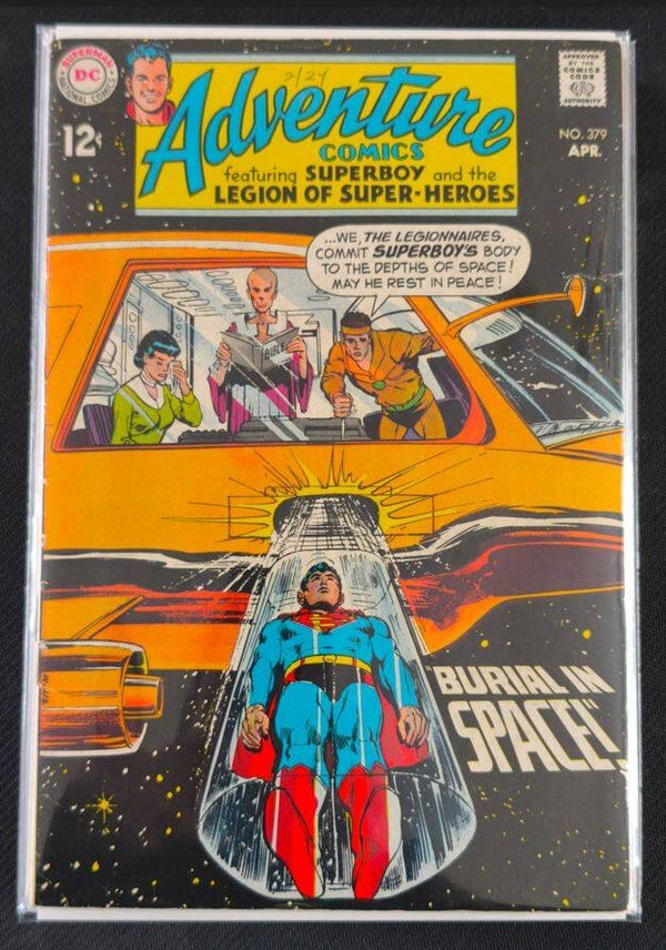 Adventure Comics #379 – Burial in Space (DC Comics, avril 1969)