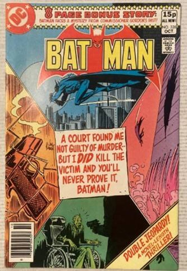 Batman #328 – "Double Jeopardy" (DC Comics, Octobre 1980)