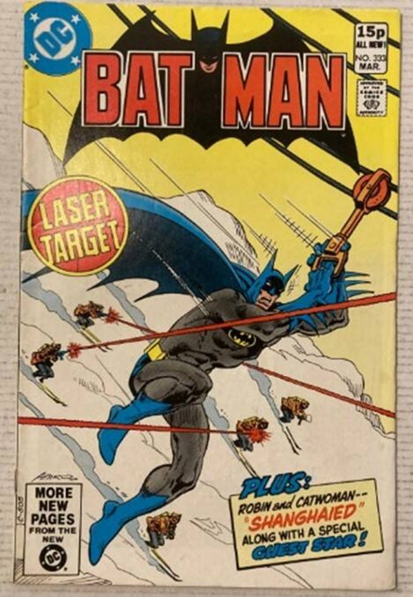 Batman #333 – Laser Target (DC Comics, Mars 1981)