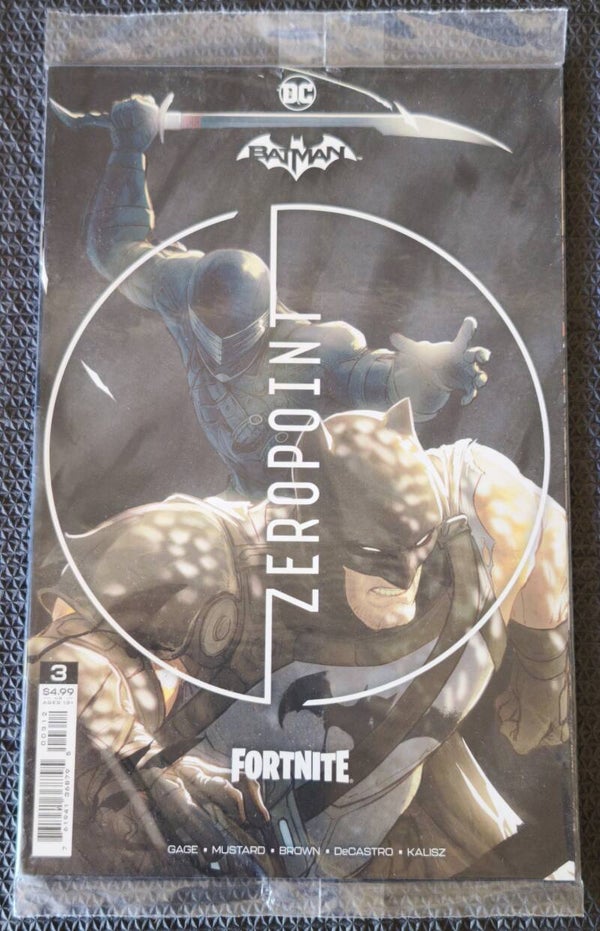 Batman x Fortnite - Zero Point #3 (DC Comics, septembre 2021) Neuf Sous Blister