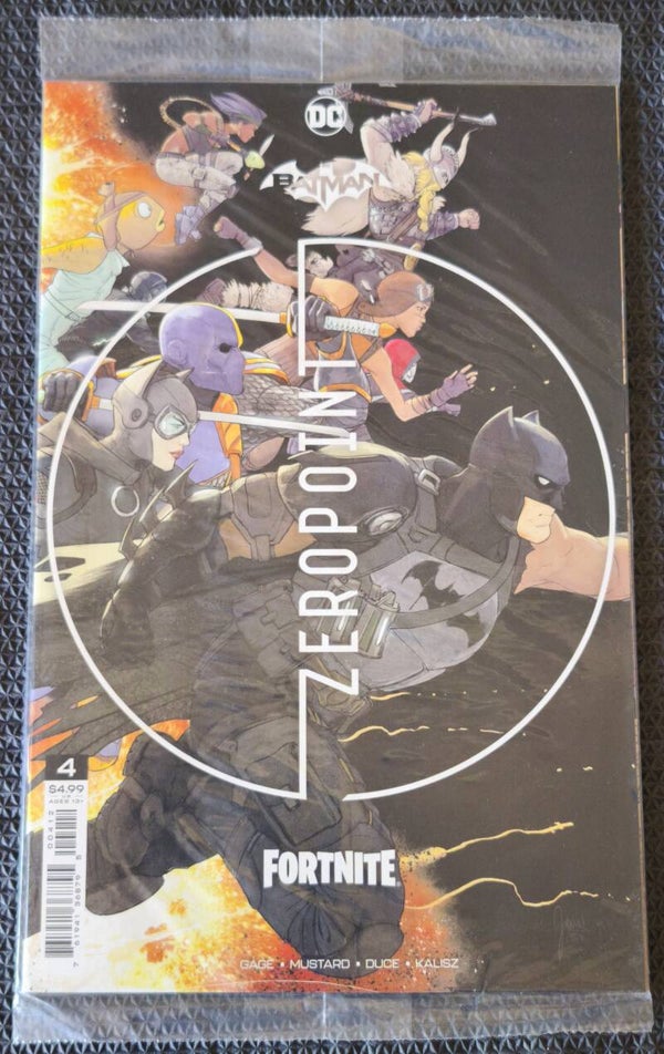 Batman x Fortnite - Zero Point #4 (DC Comics, septembre 2021) Neuf Sous Blister