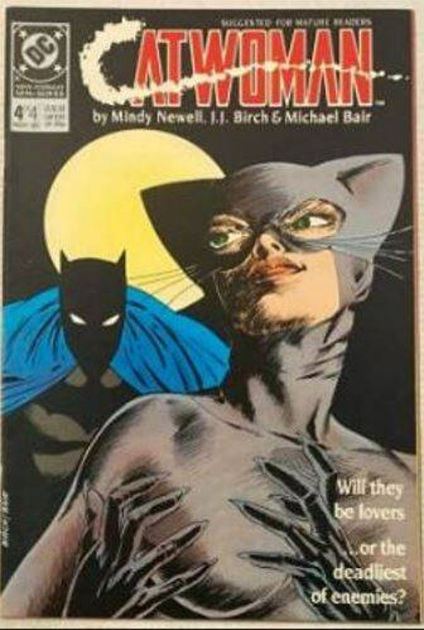 Catwoman #4 - Will They Be Lovers or the Deadliest of Enemies – Direct Edition (DC Comics, mai 1989)