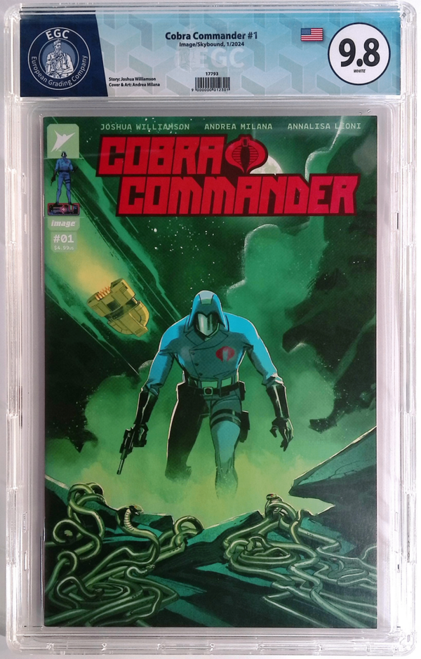 Cobra Commander #1 EGC 9.8 - Cobra Commander (Image, Janvier 2024)