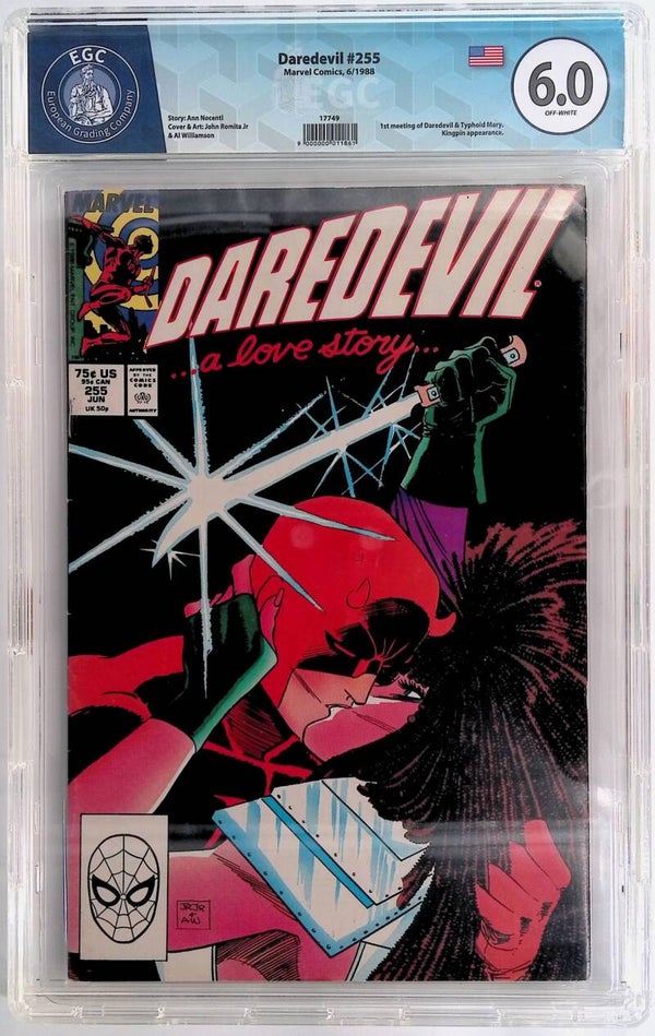 Dardevil #255 - 1988 - EGC 6.0 - Marvel Comics