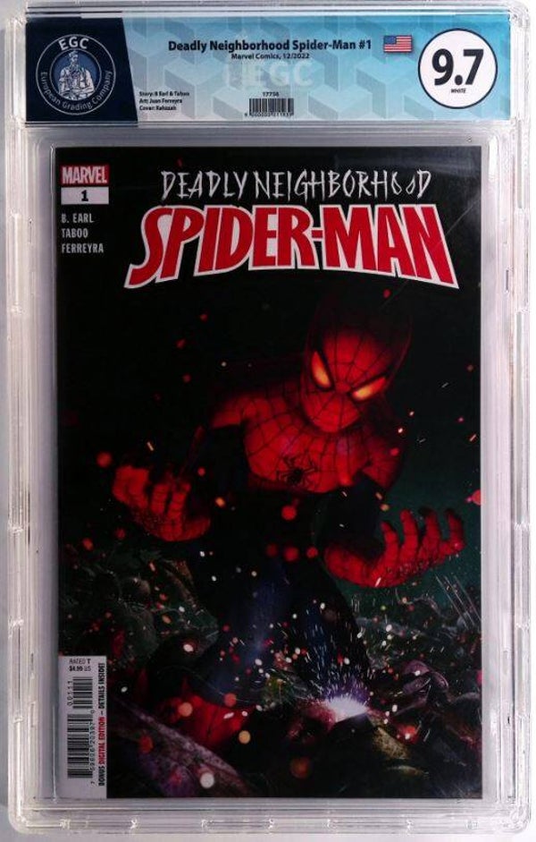 Deadly Neighborhood Spider Man #1 EGC 9.7 - Edition Originale  (Marvel Dec 2022)