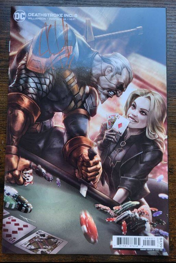 Deathstroke Inc #5 – Couverture Variante Ivan Tao - Signé par Joshua Williamson (DC Comics, 2022)