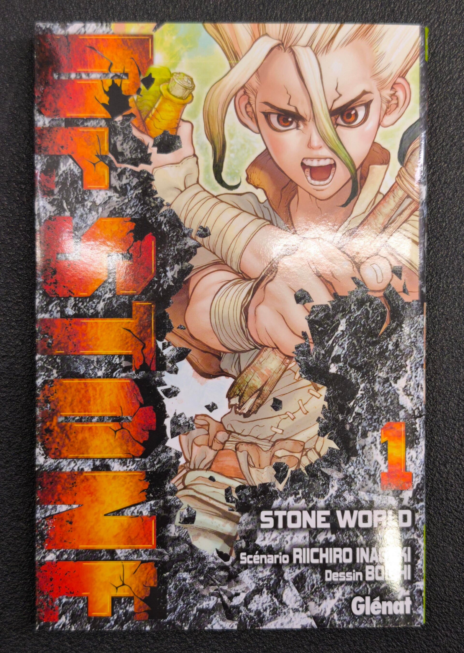 Dr Stone – Tome 1 - Stone World (Glénat, octobre 2018)