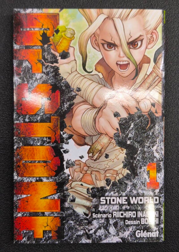 Dr Stone – Tome 1 - Stone World (Glénat, octobre 2018)