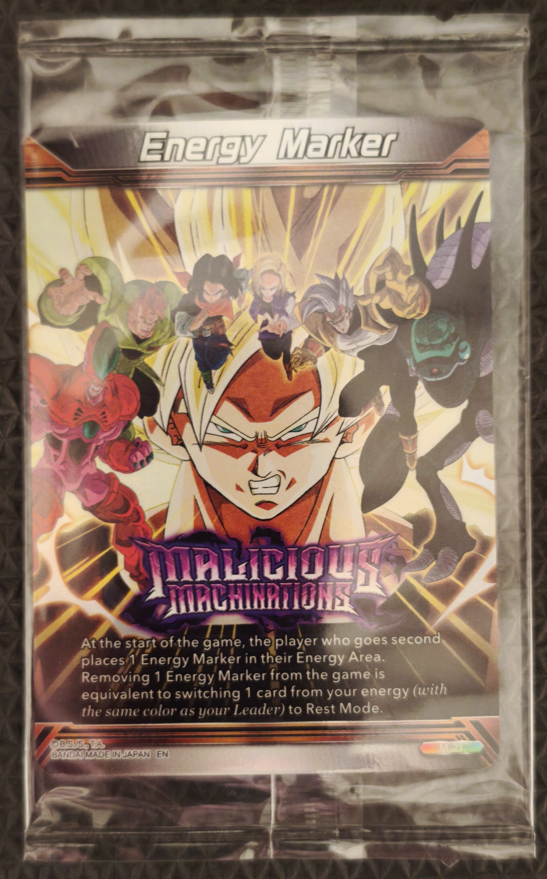 Lot de 2 cartes Dragon Ball super Card Game neuves sous blister - collector