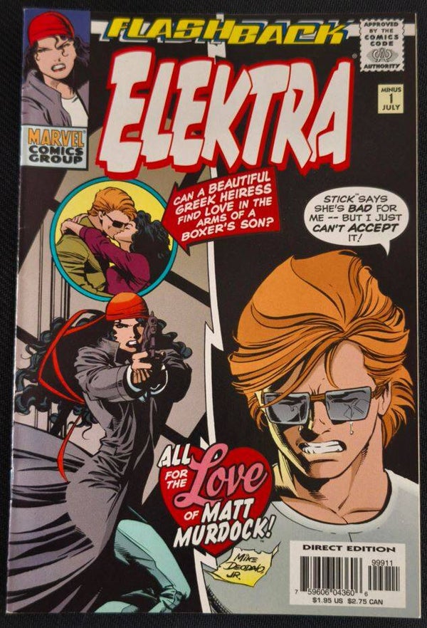 Elektra #0 - All For The Love of Matt Murdock! Edition Directe (Marvel Comics, Juillet 1997)