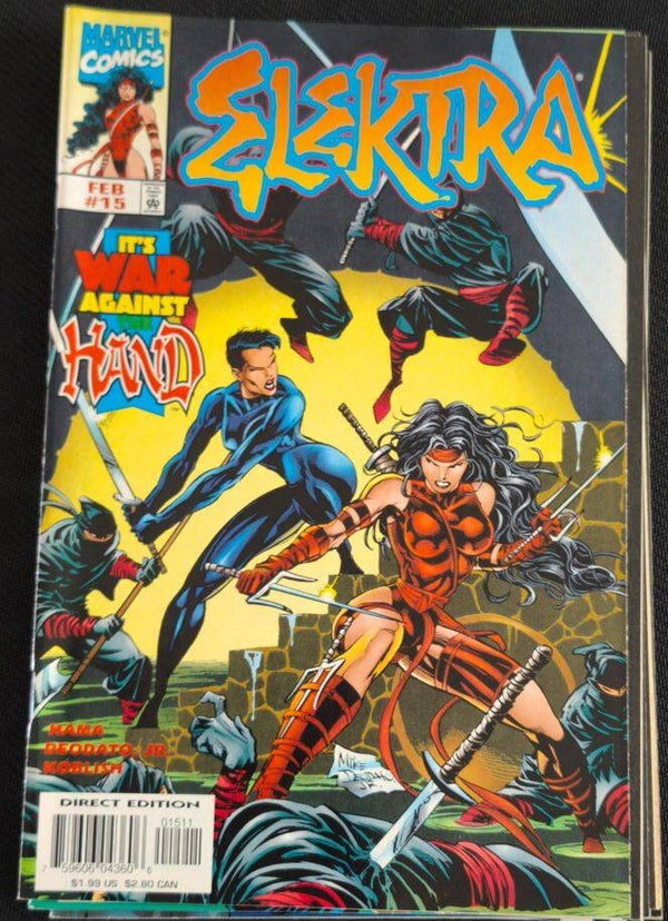 Elektra #15 - Direct Edition (Marvel Comics, Février 1997)