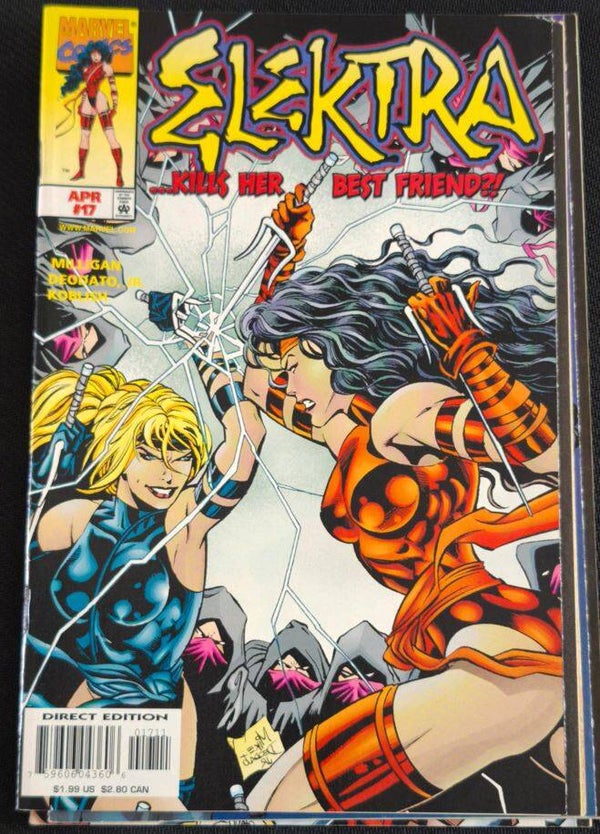 Elektra #17 – Kills Her Best Friend (Marvel Comics, avril 1998)