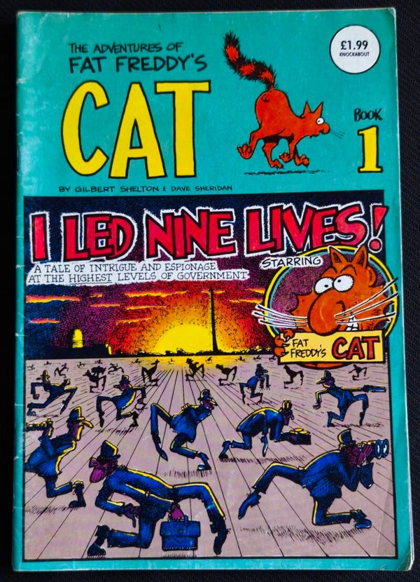 Fat Freddy's Cat #1 - I Led Nine Lives (Knockabout Comics, 1988)