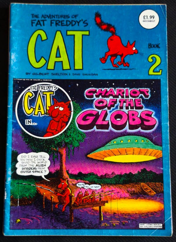 Fat Freddy's Cat #2 - Chariot of the Globs (Knockabout Comics, 1988)