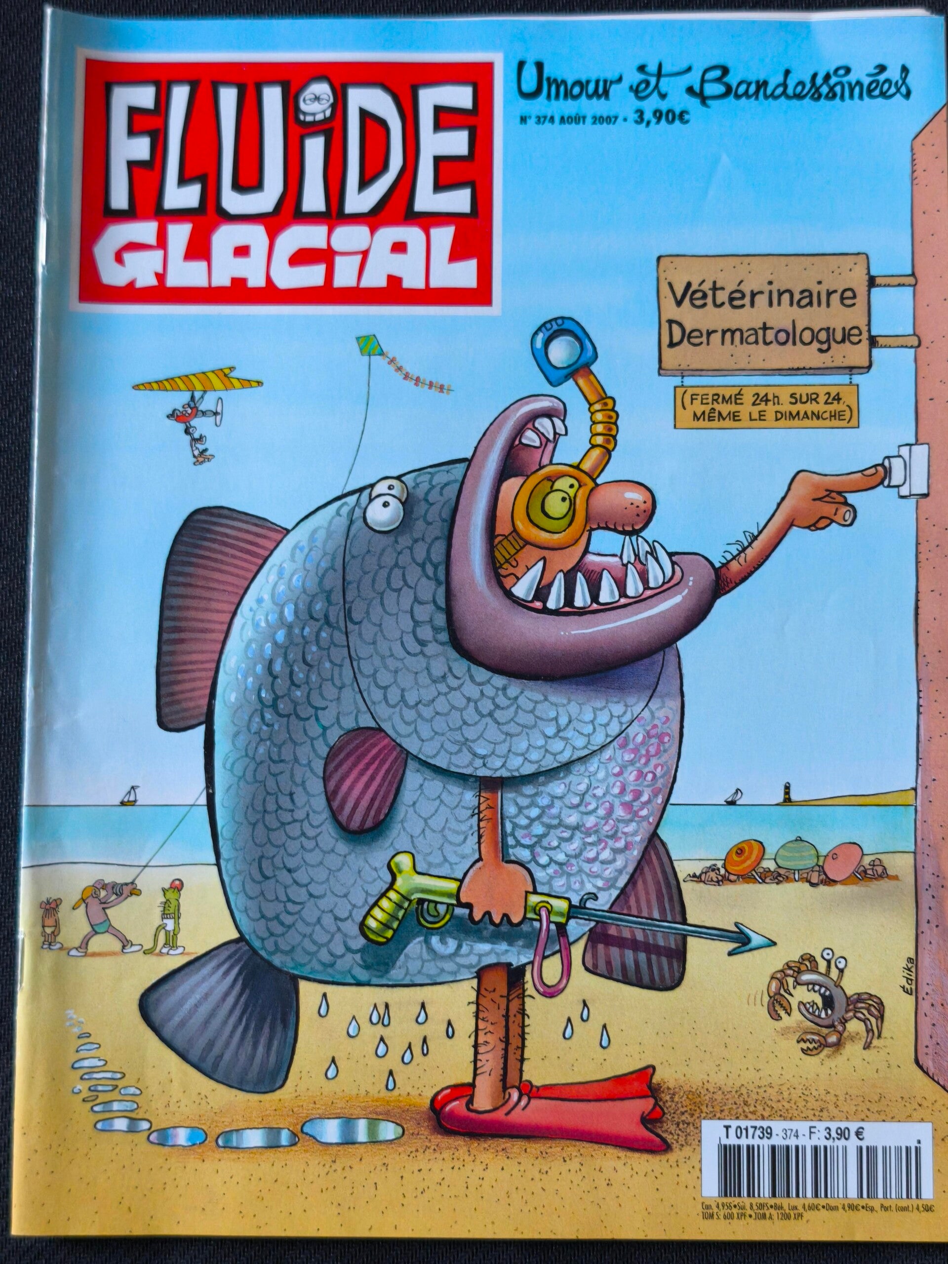 Fluide Glacial #374 – Audie - août 2007