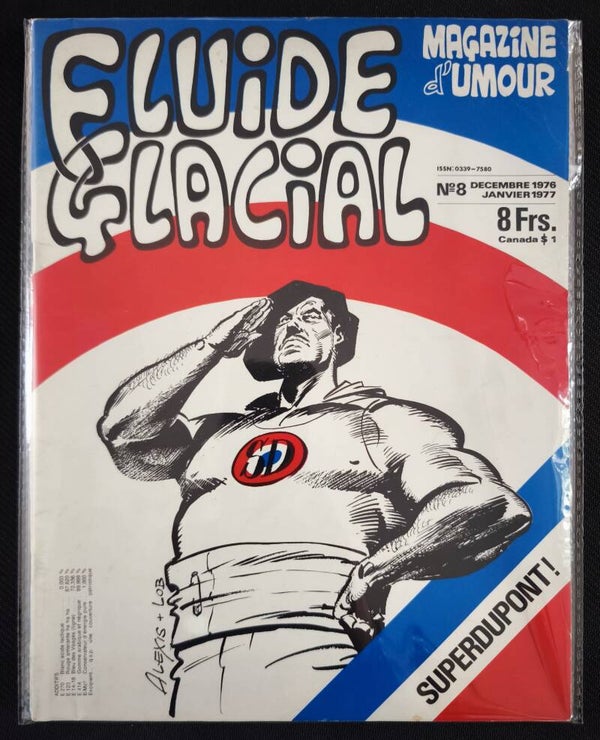 Fluide Glacial #8 (Audie, Dec 1976) Superdupont