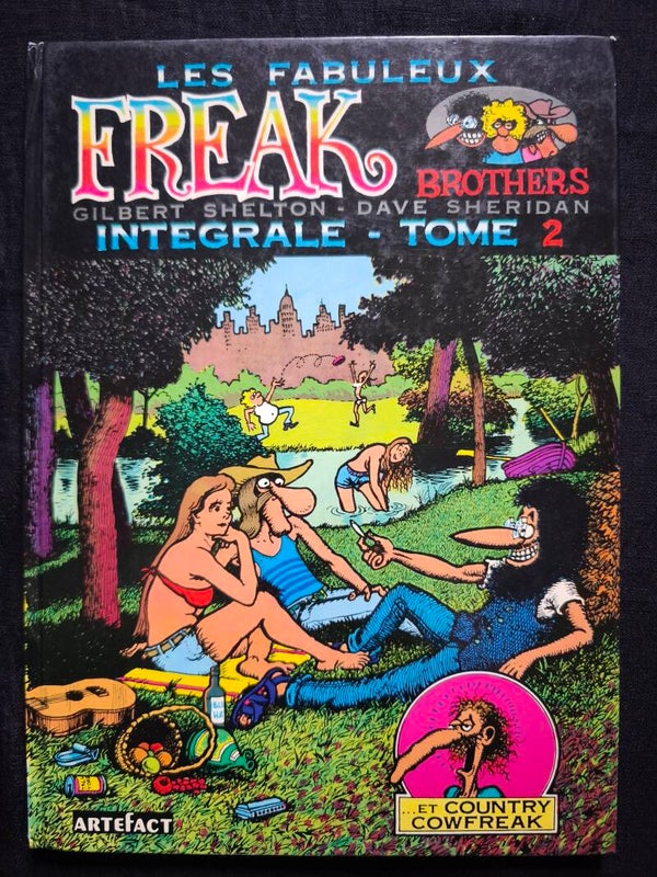 Les Fabuleux Freak Brothers – Intégrale Tome 2 (Artefact - La Graphe, mai 1982)