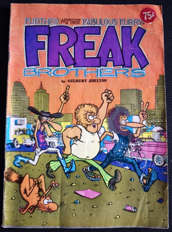 The Fabulous Furry Freak Brothers #02 - 1ere Edition Originale (Rip Off Press, 1972)