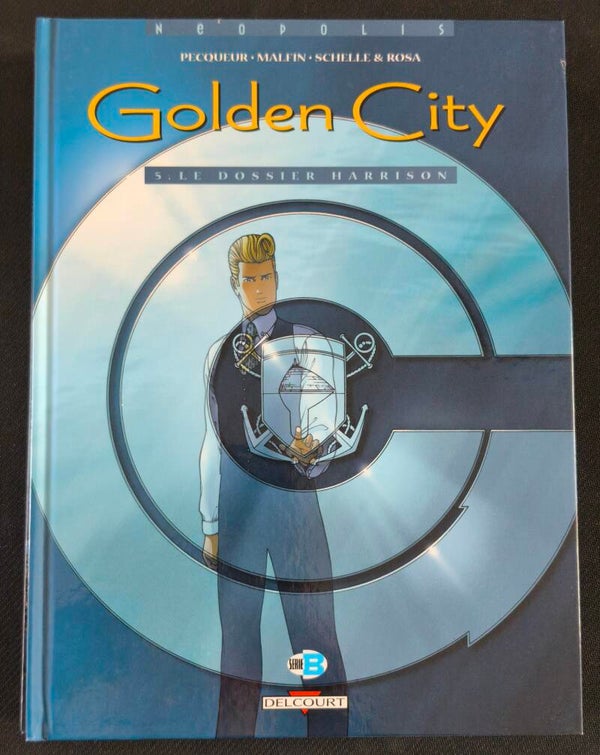 Golden City #5 – Le Dossier Harrison (Delcourt, septembre 2003)