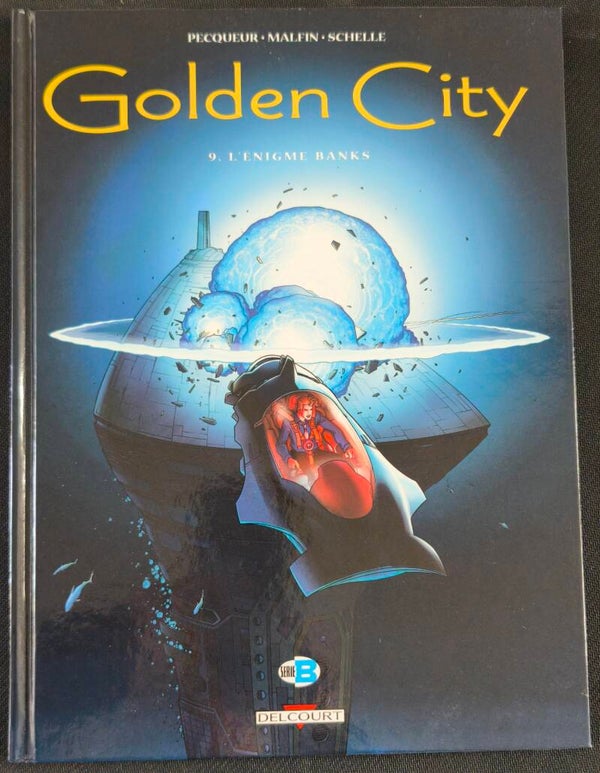 Golden City #9 – L'Énigme Banks (Delcourt, novembre 2011)