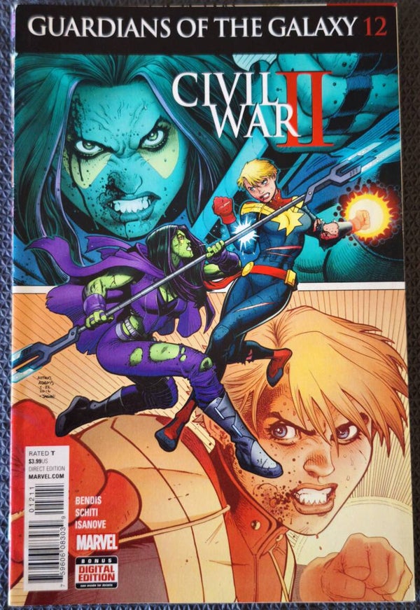Guardians of the Galaxy #12 (Marvel Comics, Sept 2016) Civil War II