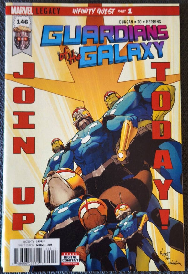Guardians of the Galaxy #146 (Marvel Comics, Dec 2017) Infinity Quest Part 1