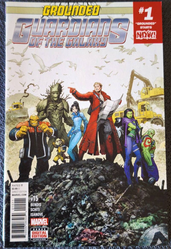 Guardians of the Galaxy #15 (Marvel Comics, Dec 2016) Grounded, Part 1