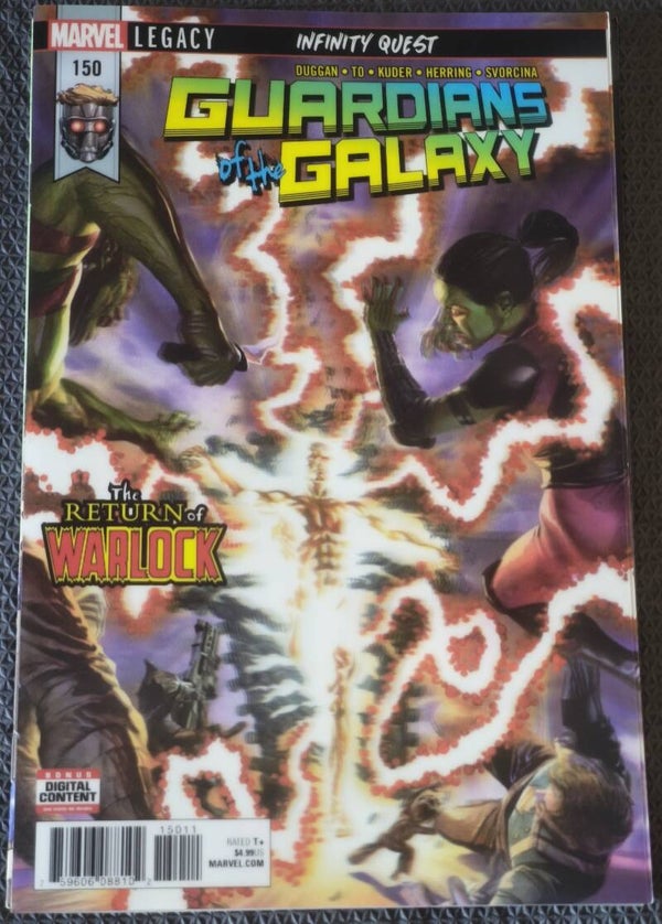 Guardians of the Galaxy #150 (Marvel Comics, janvier 2018)  Infinity Quest, The Return of Warlock