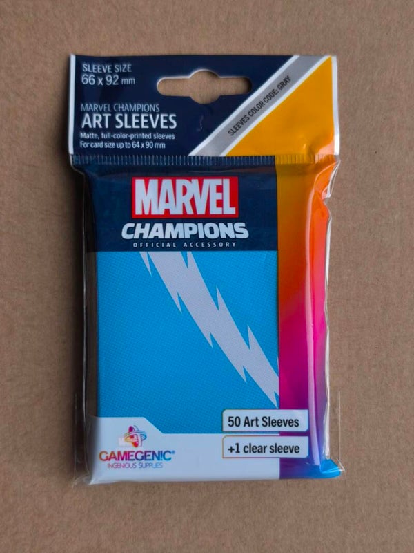 MARVEL CHAMPIONS ART SLEEVES QUICKSILVER