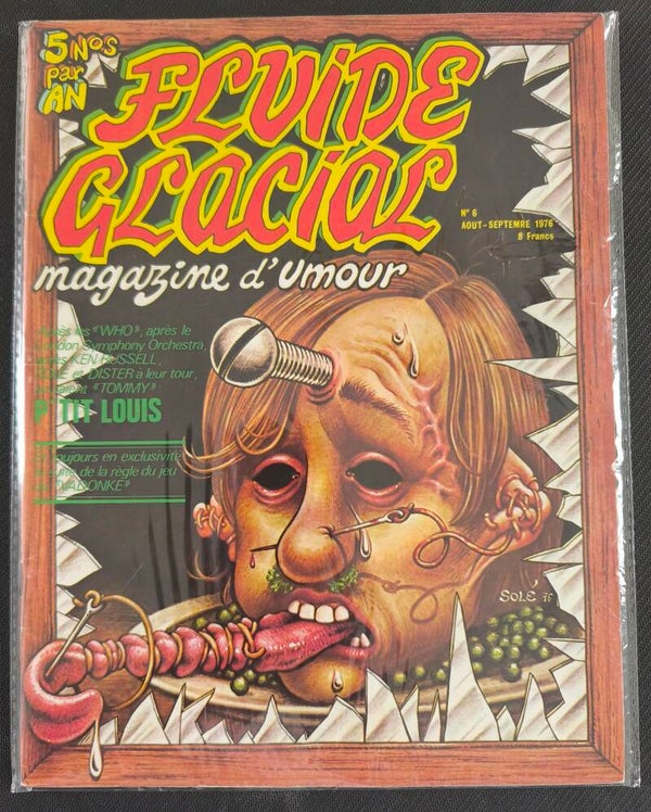 Fluide Glacial #6 – Magazine d'Humour (Audie, Août-Septembre 1976)