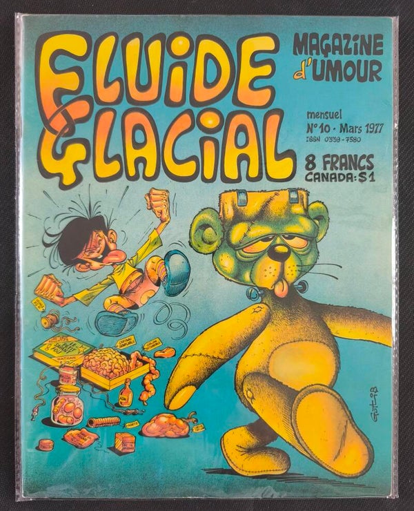 Fluide Glacial #10 – Magazine d'Humour (Audie, Mars 1977)