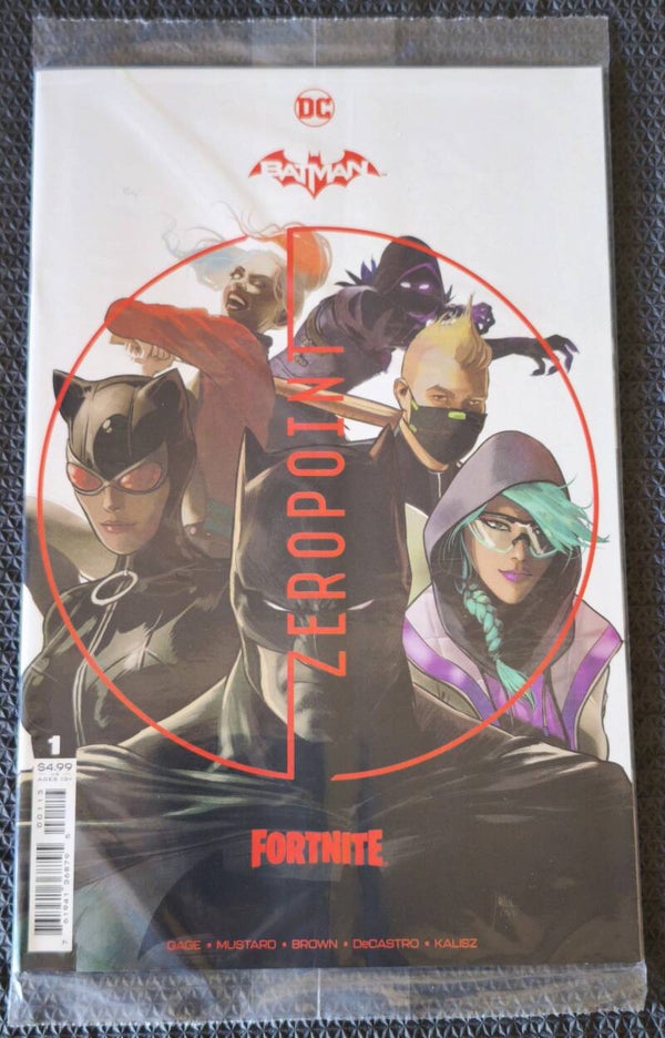 Batman x Fortnite - Zero Point #1 - Neuf sous blister (DC Comics, août 2021)