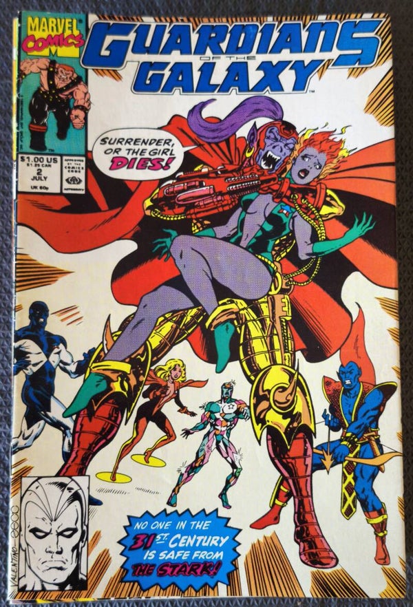 Lot de 21 Comics Guardians of the Galaxy Vol.1 (Marvel Comics, 1990-1993)