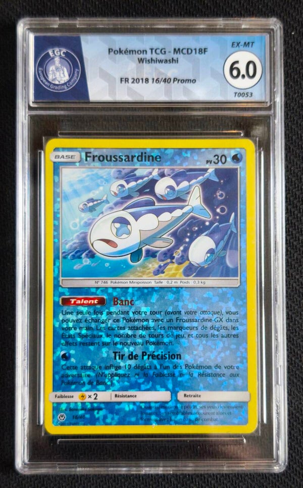 Carte Pokémon Froussardine 16/40 2018 MCD18F