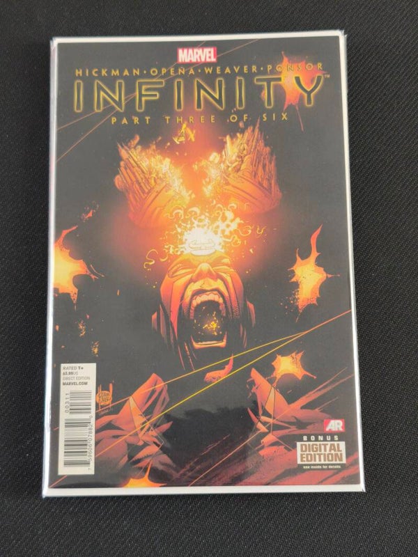 INFINITY #3 - Inhumain en feu - Marvel Sept 2013
