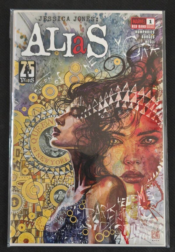 Jessica Jones - Alias #1 – Red Band Edition – Variant Cover (Marvel Comics, 2024)
