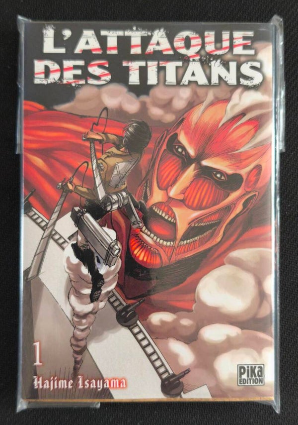 L'Attaque des Titans – Tome 1 (Pika Édition, juillet 2013 - réimpression avril 2025)